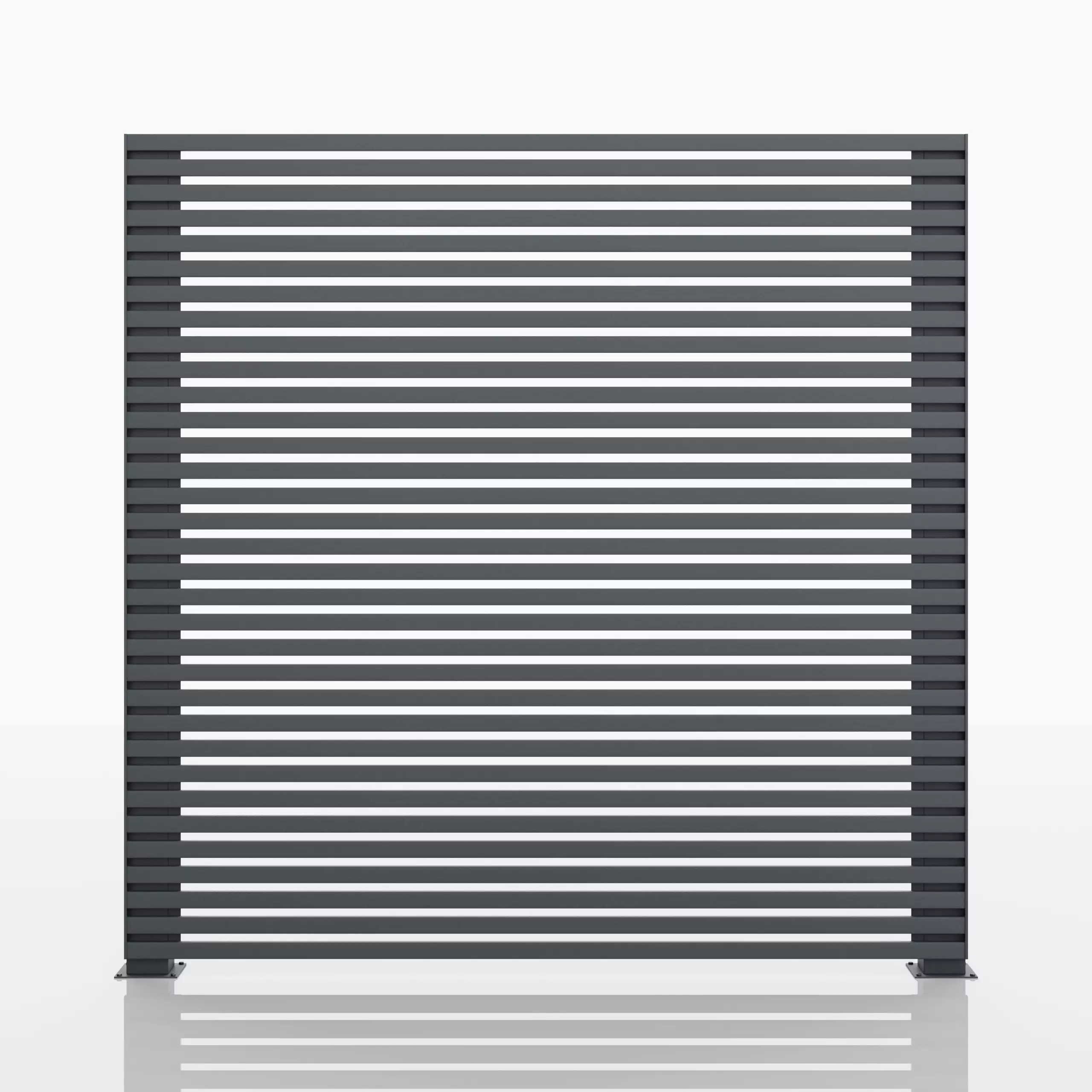 Aluminum Fence Panel -Model 4 - 3D model