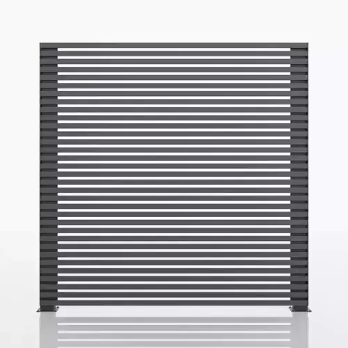 Aluminum Fence Panel -Model 4 - 3D model
