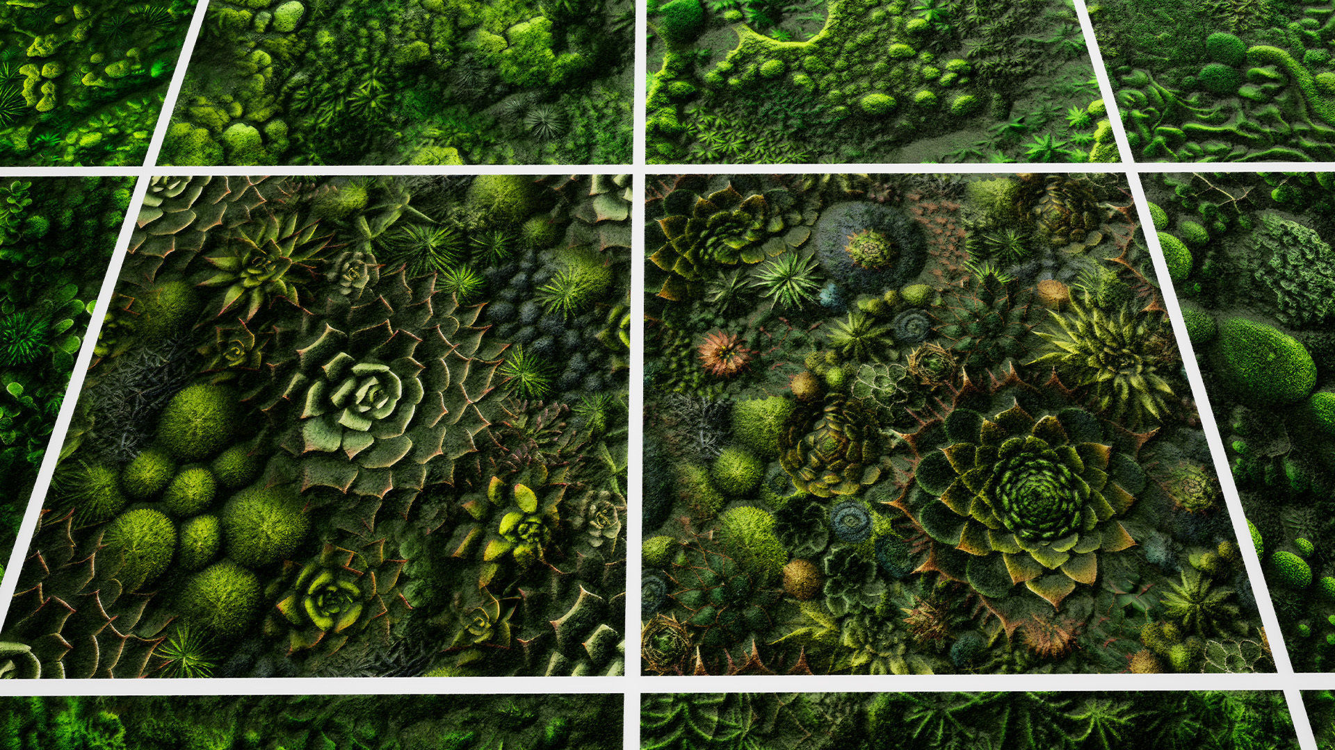 Green Wall Seamless PBR Textures Texture_9