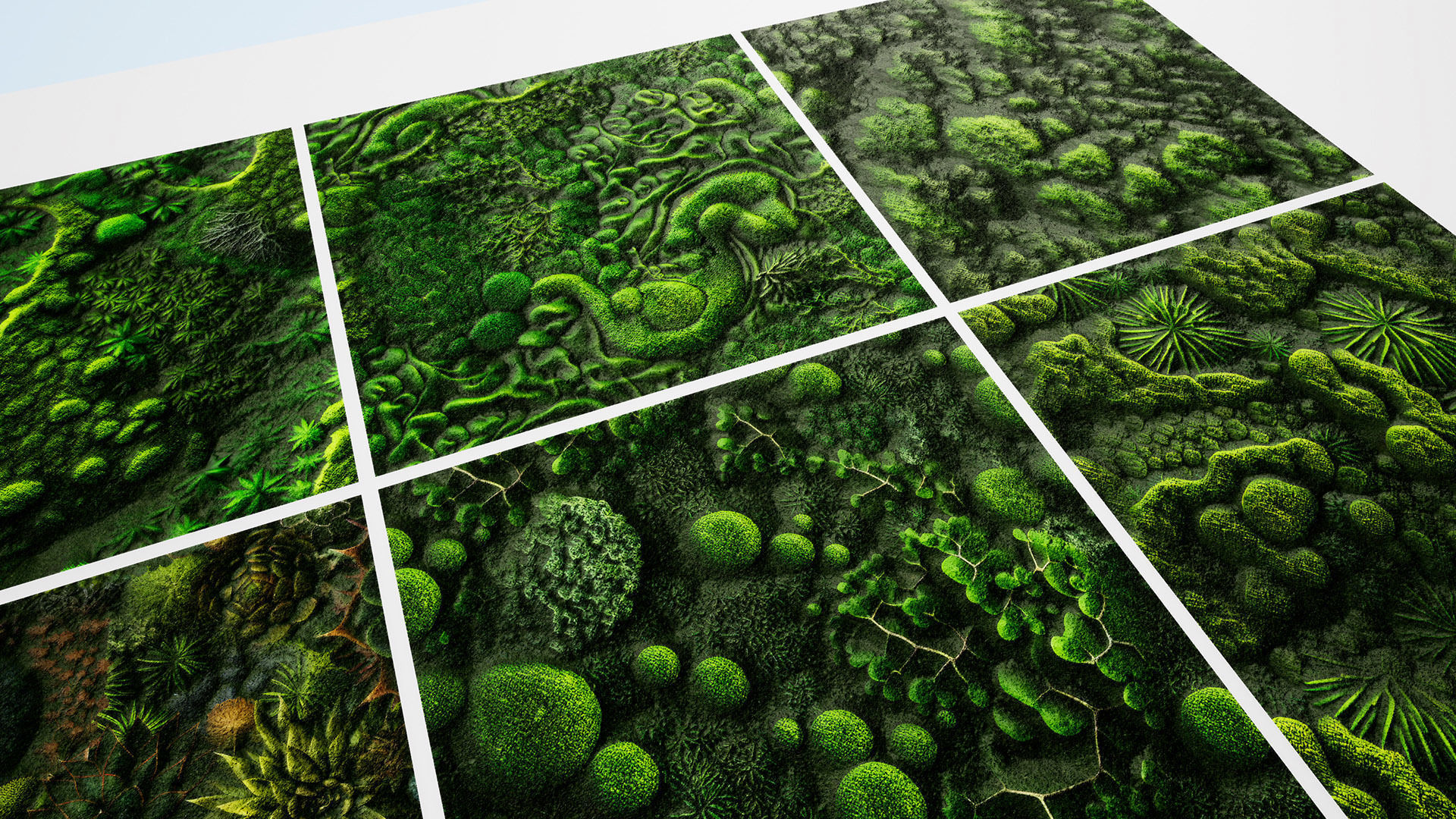 Green Wall Seamless PBR Textures Texture_2