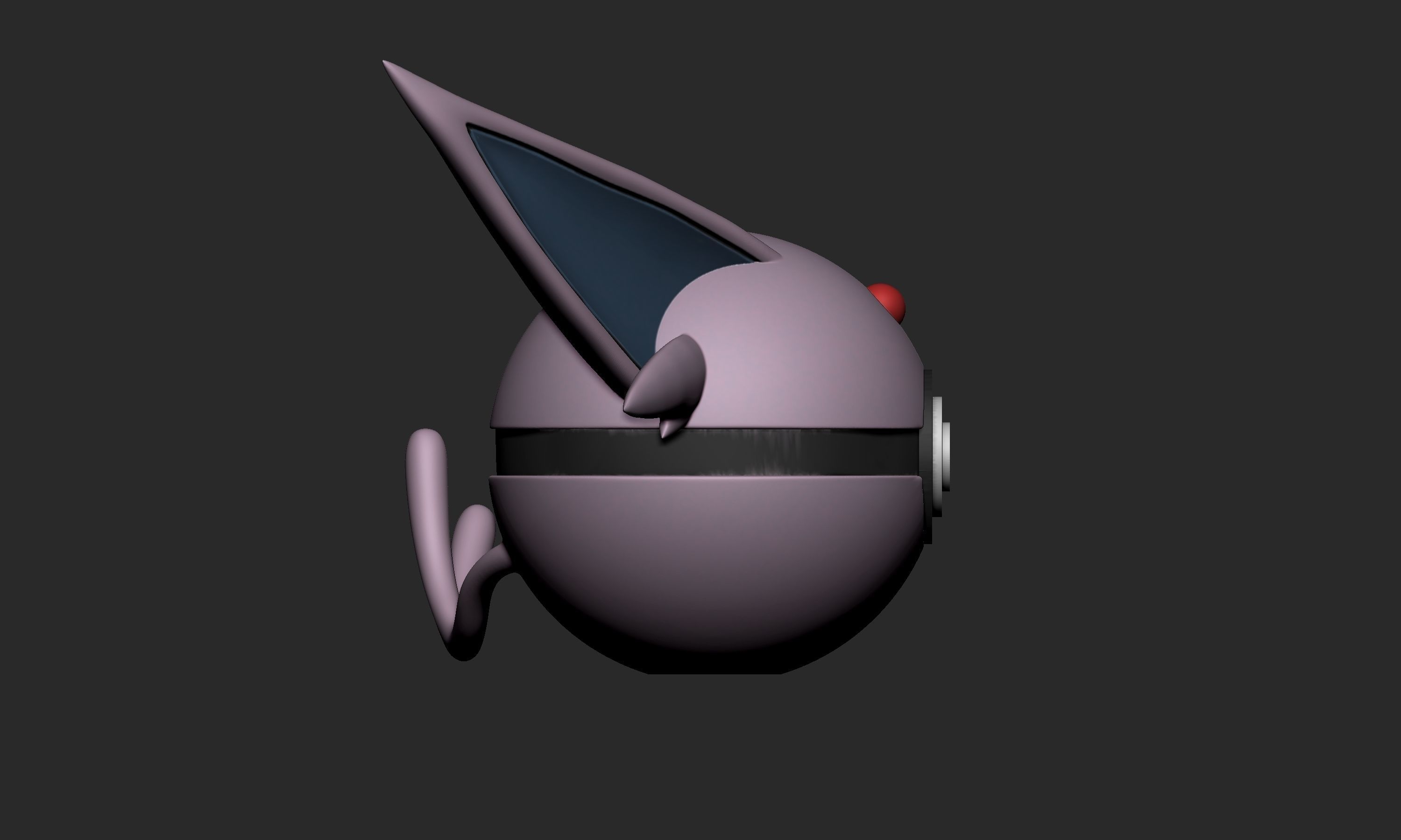 Pokemon Espeon Pokeball  3D print model_8