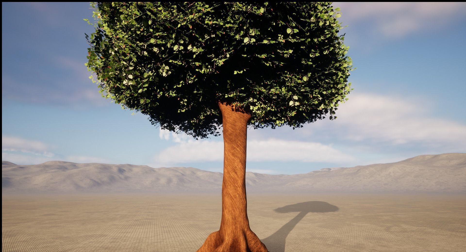 Training wooden sword Low-poly 3D model_7