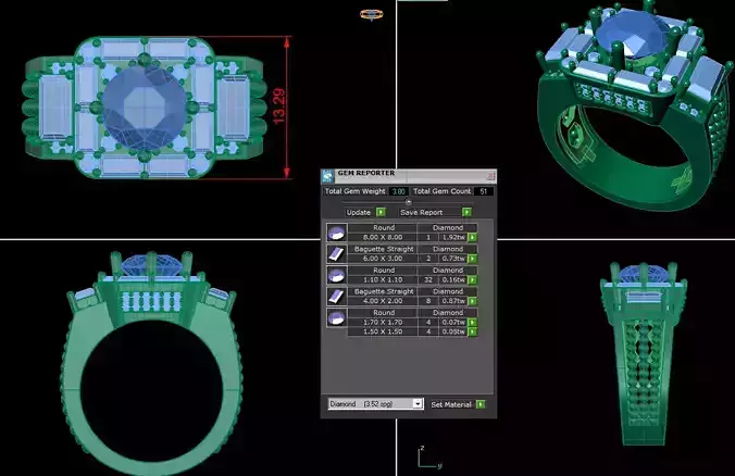 nhan nam 2 3D print model