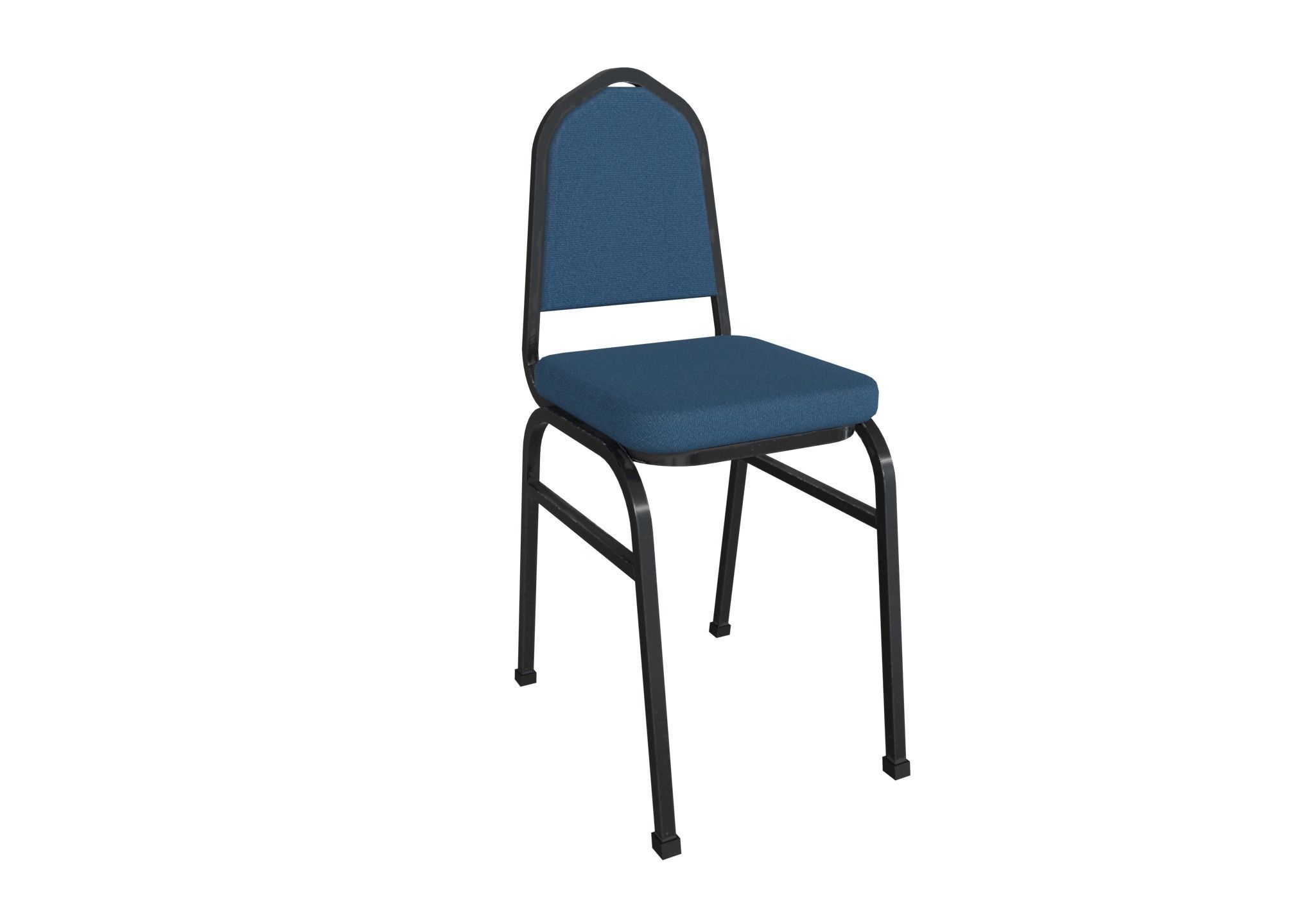 Ward Bed set Low-poly 3D model_9