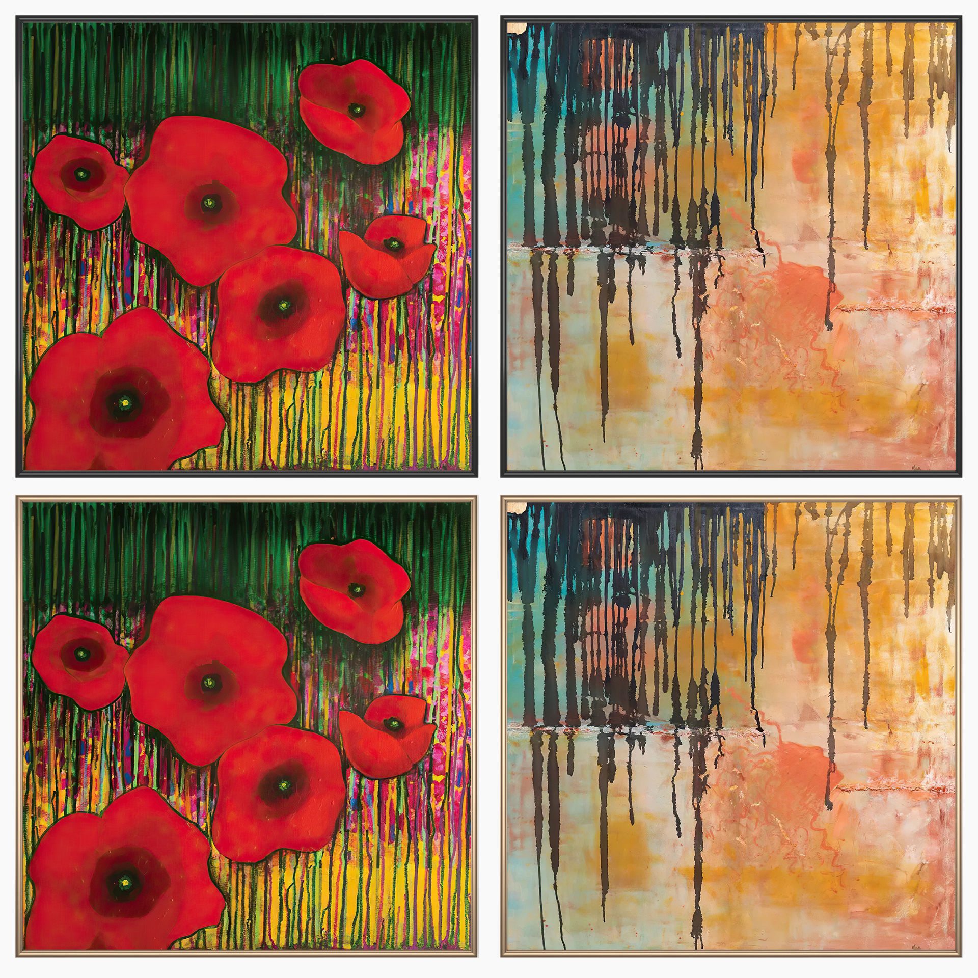 Wall Art Set 3993 3D model_1