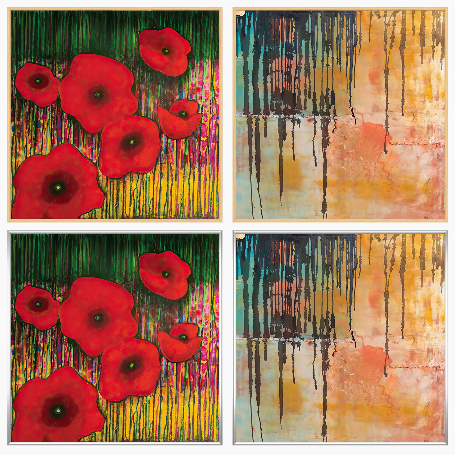 Wall Art Set 3993 3D model_2