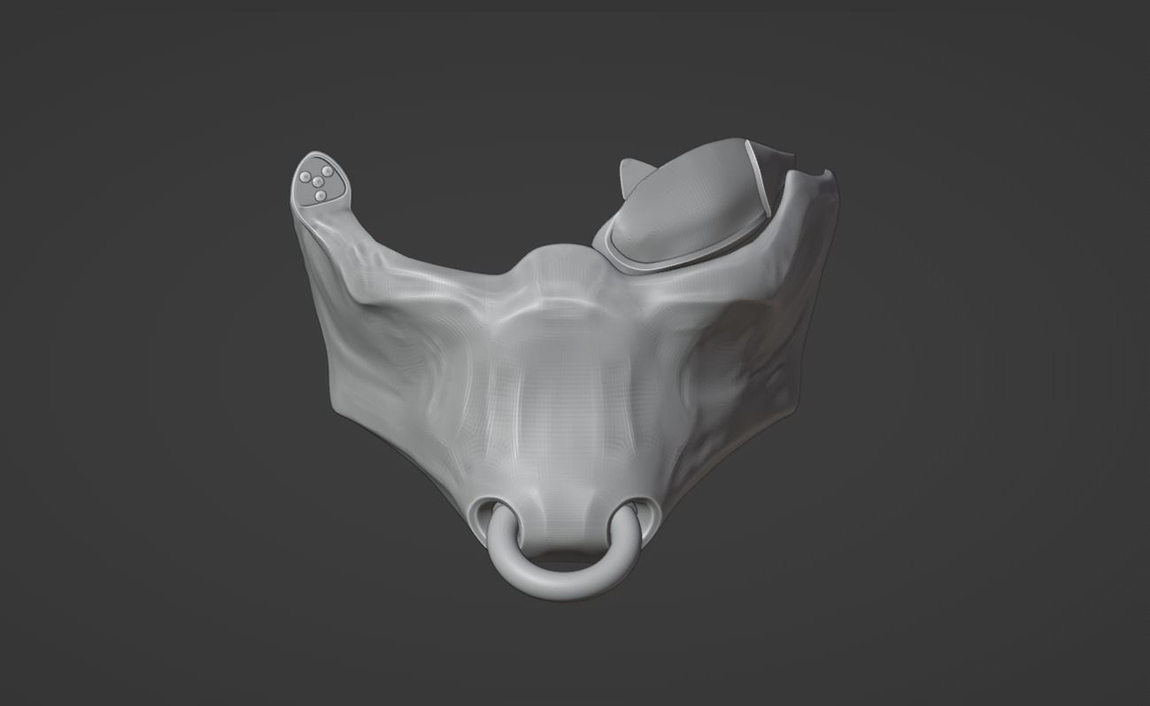 Predator Pirate mask 3D print model_1