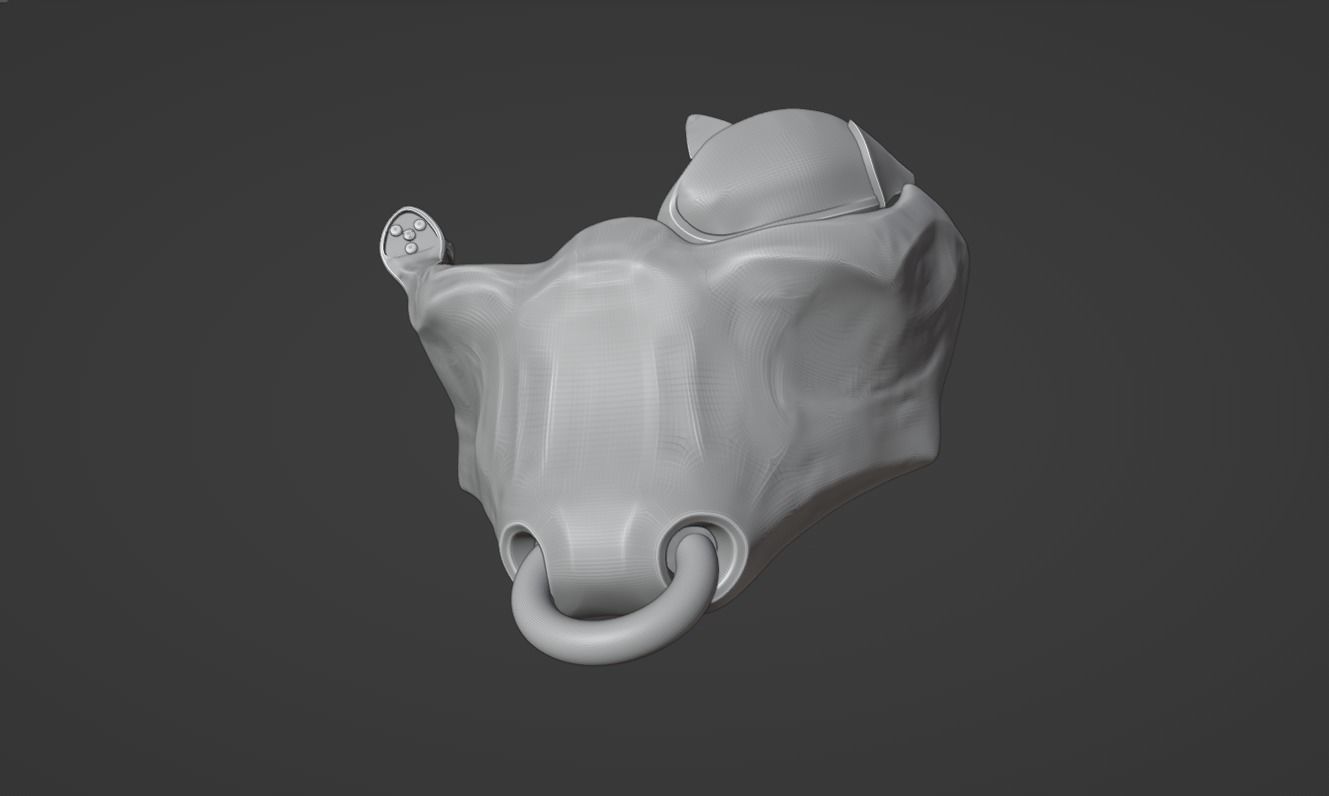 Predator Pirate mask 3D print model_6