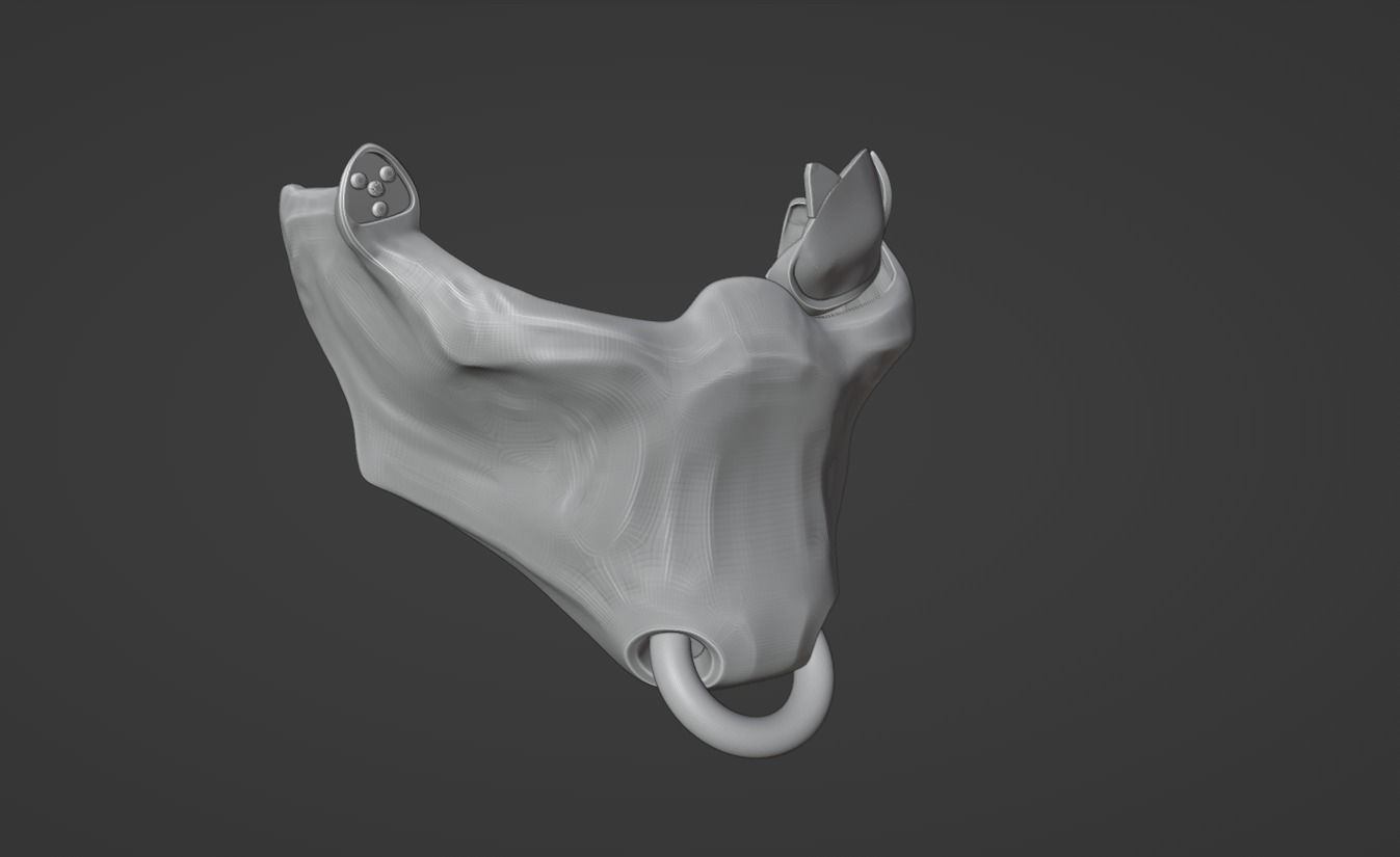 Predator Pirate mask 3D print model_5