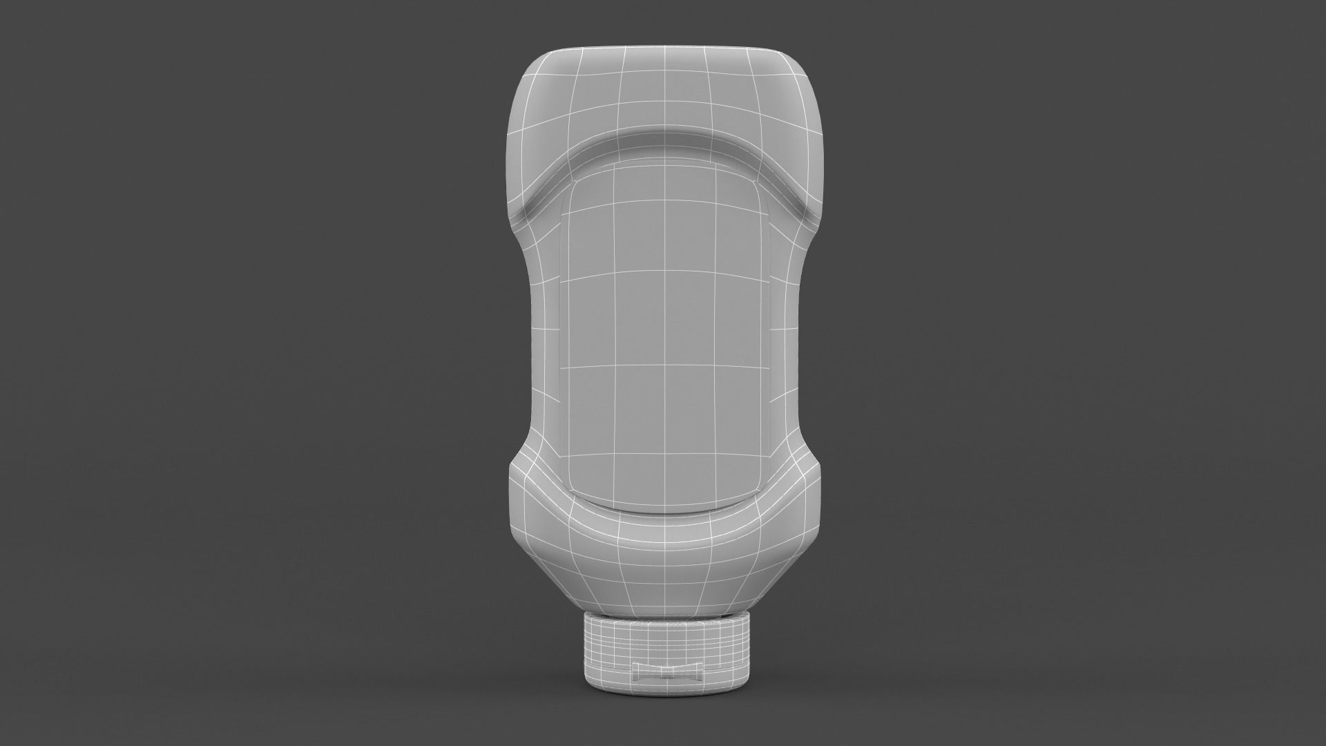 Ketchup Bottle 3D model_7