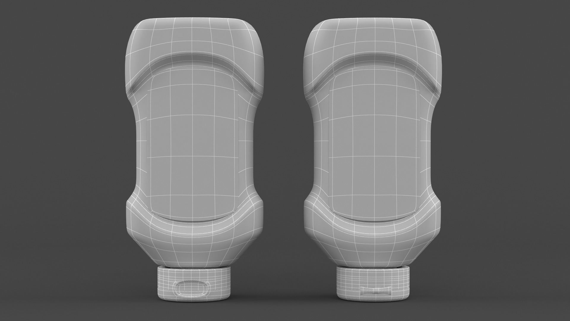 Ketchup Bottle 3D model_5