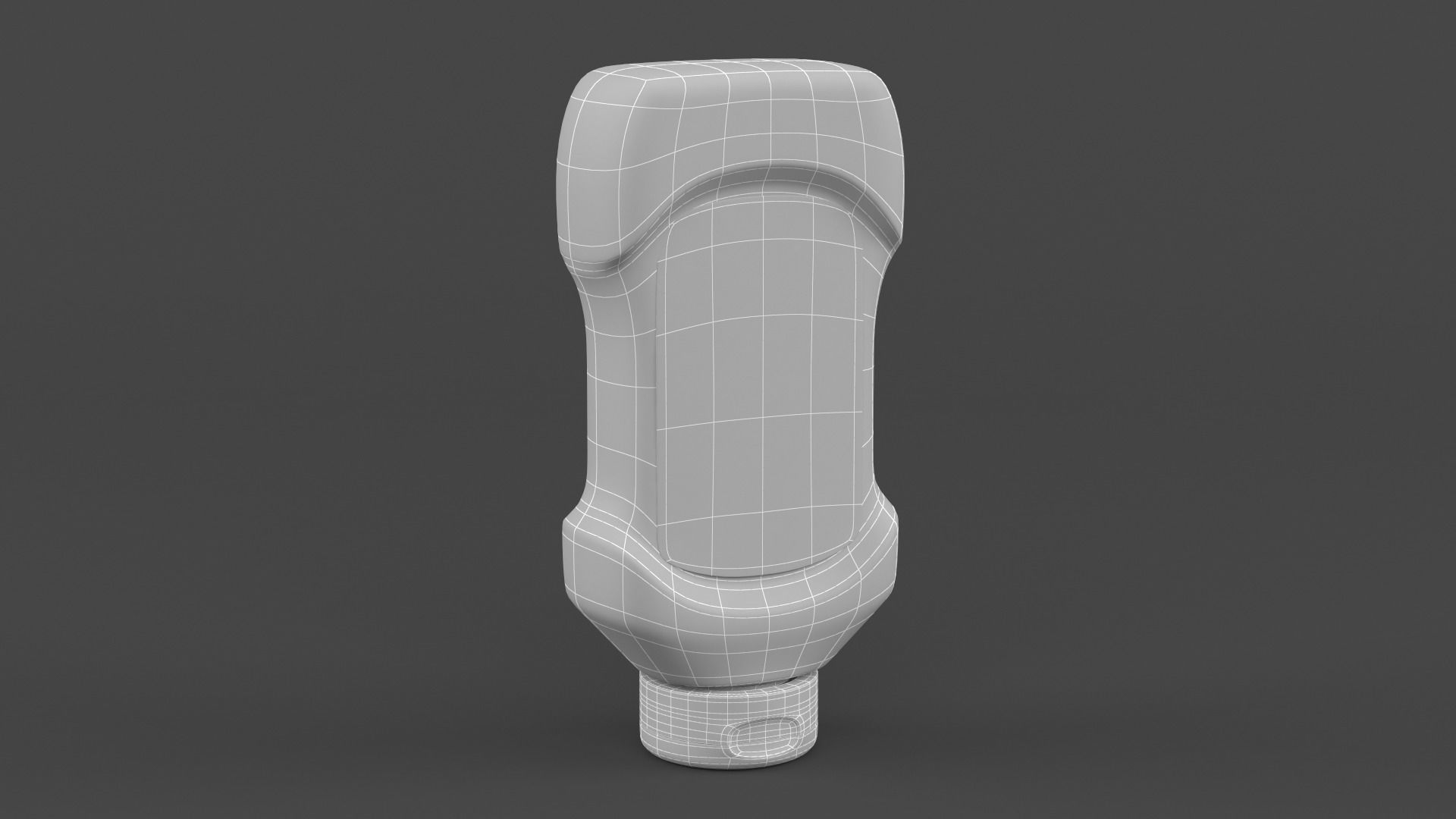 Ketchup Bottle 3D model_8