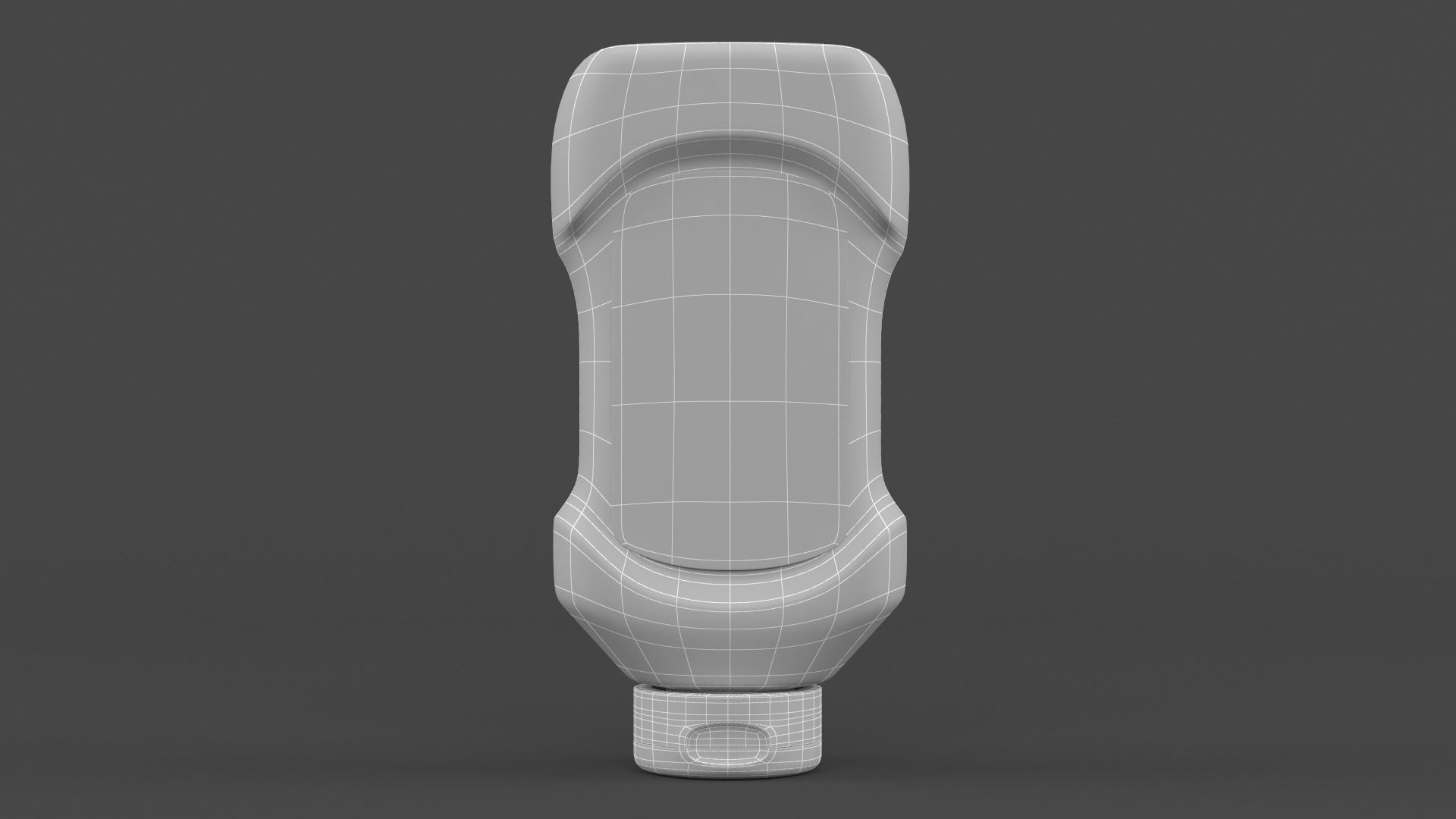 Ketchup Bottle 3D model_6