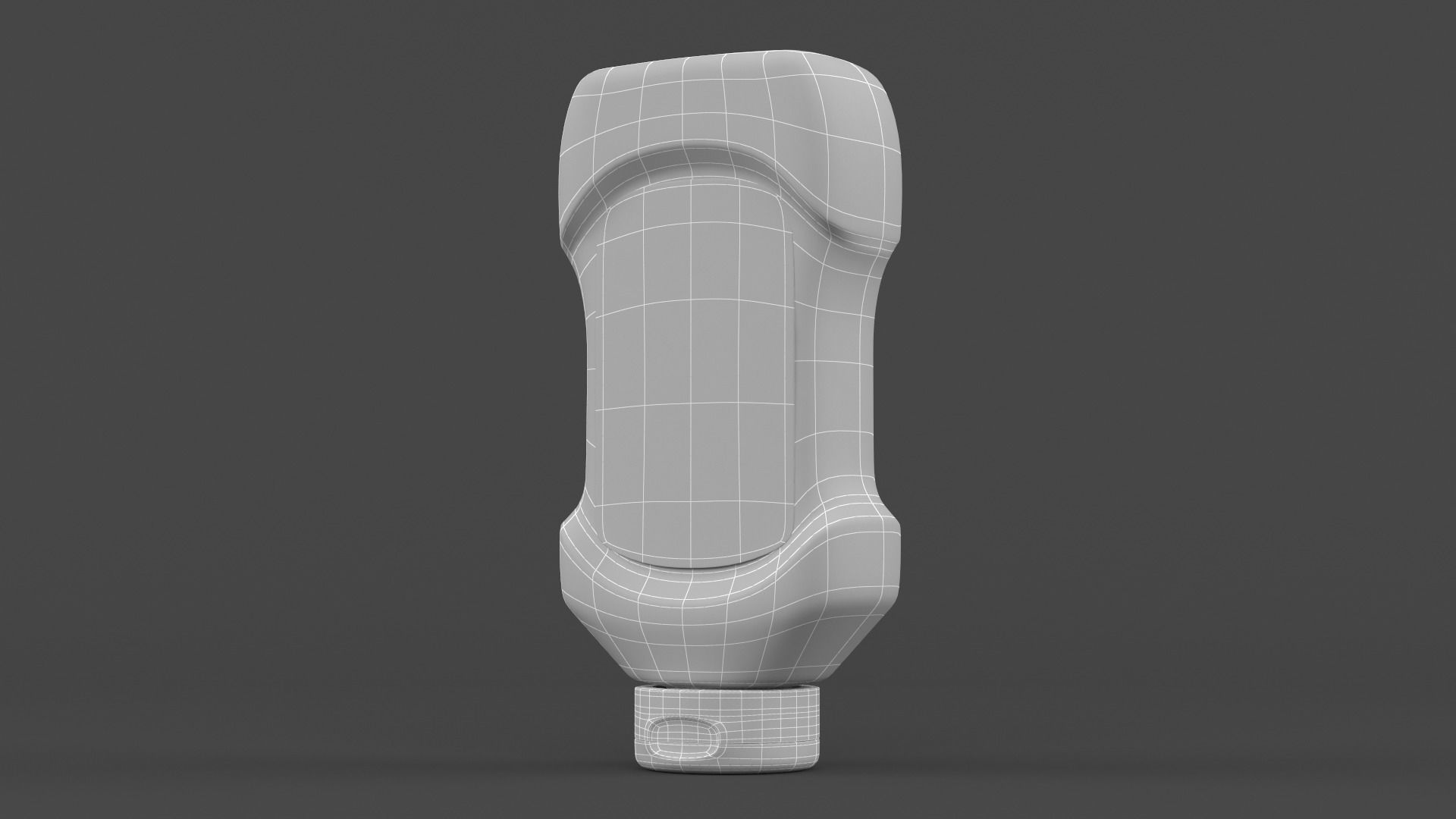Ketchup Bottle 3D model_9