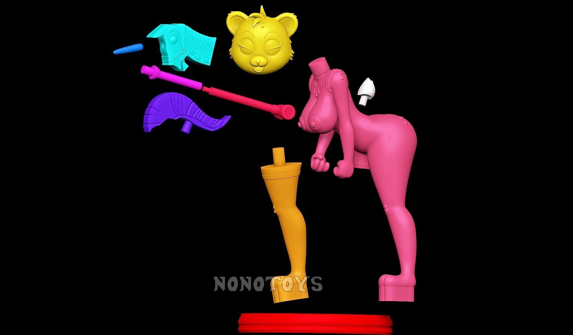 Cuddle Team Leader NSFW 3D print model_8