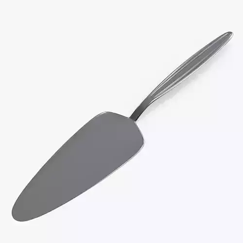 Kitchen Spatula Low-poly 3D model