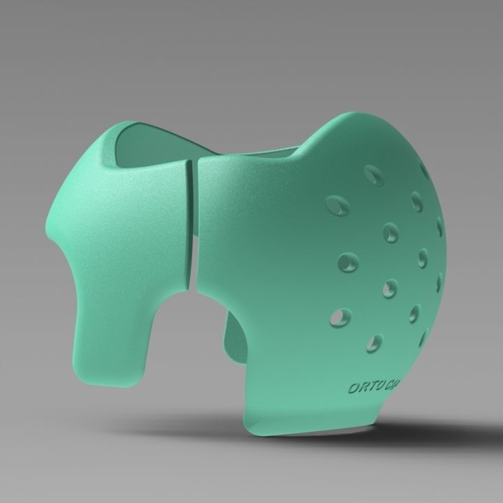 Baby Helmet 3D model_4