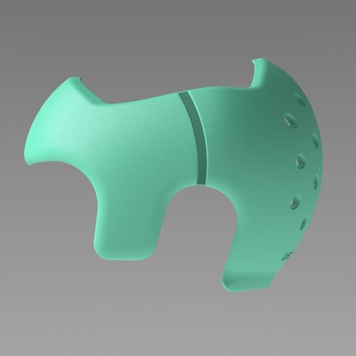 Baby Helmet 3D model_1