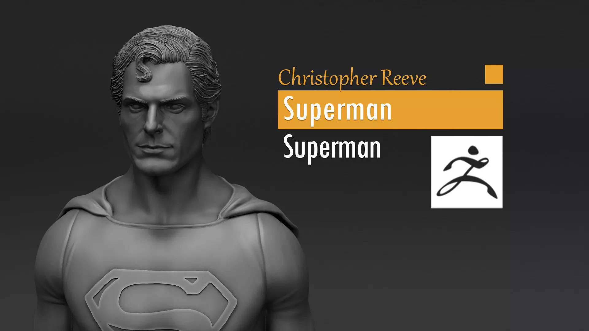 Christopher Reeve - Superman - Superman 1978 3D print model