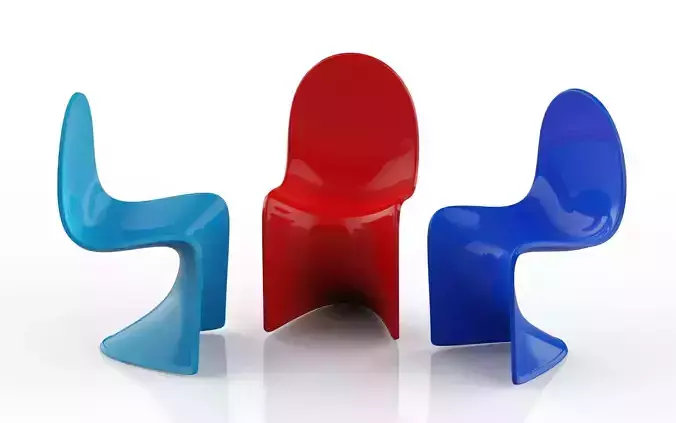 Panton chair 3D model
