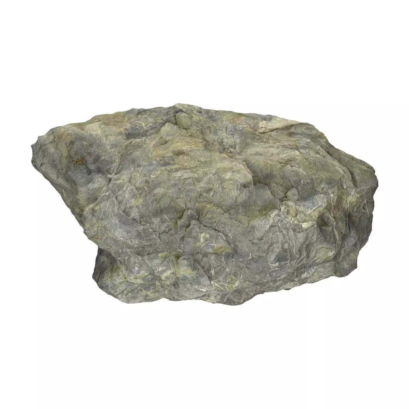 Natural Stone 04 Low-poly 3D model_0