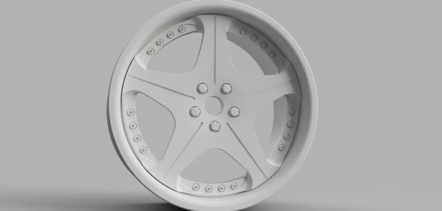 12MM HEX RC Wheels Leon Hardiritt Orden with and without tires 3D print model_0