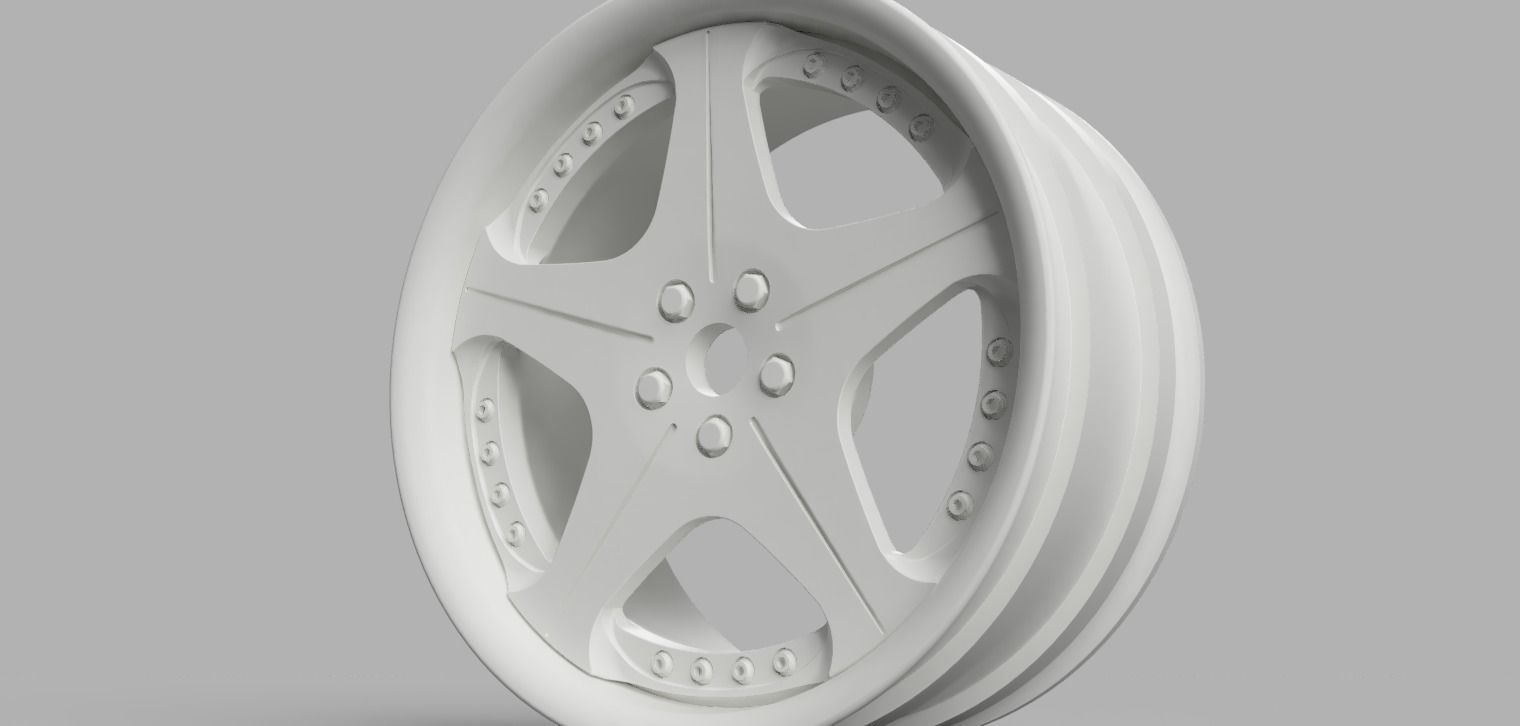 12MM HEX RC Wheels Leon Hardiritt Orden with and without tires 3D print model_1