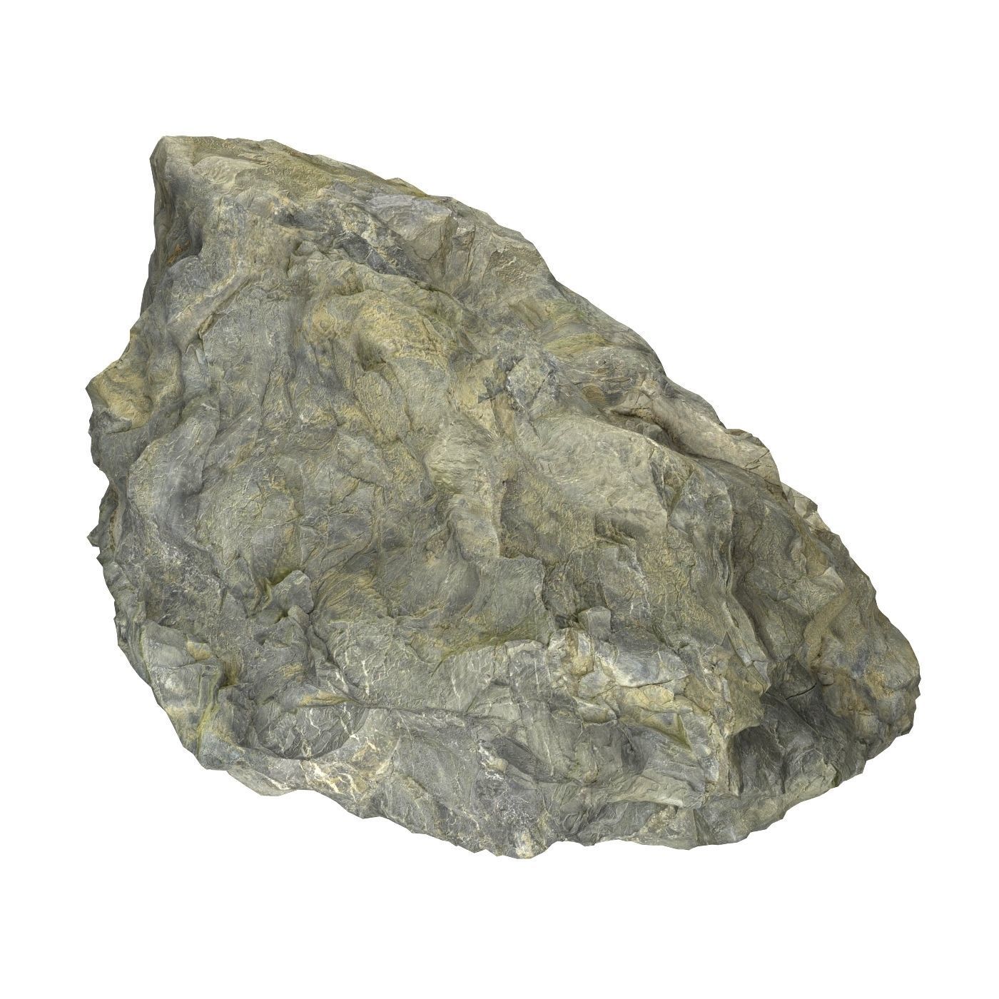 Natural Stone 06 Low-poly 3D model_3
