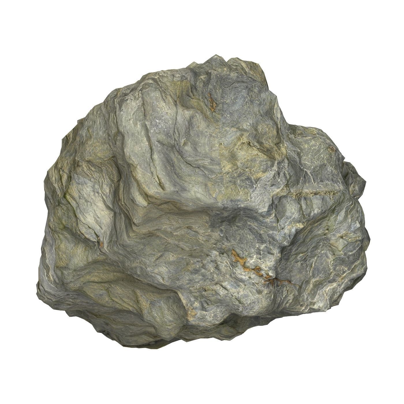 Natural Stone 06 Low-poly 3D model_1