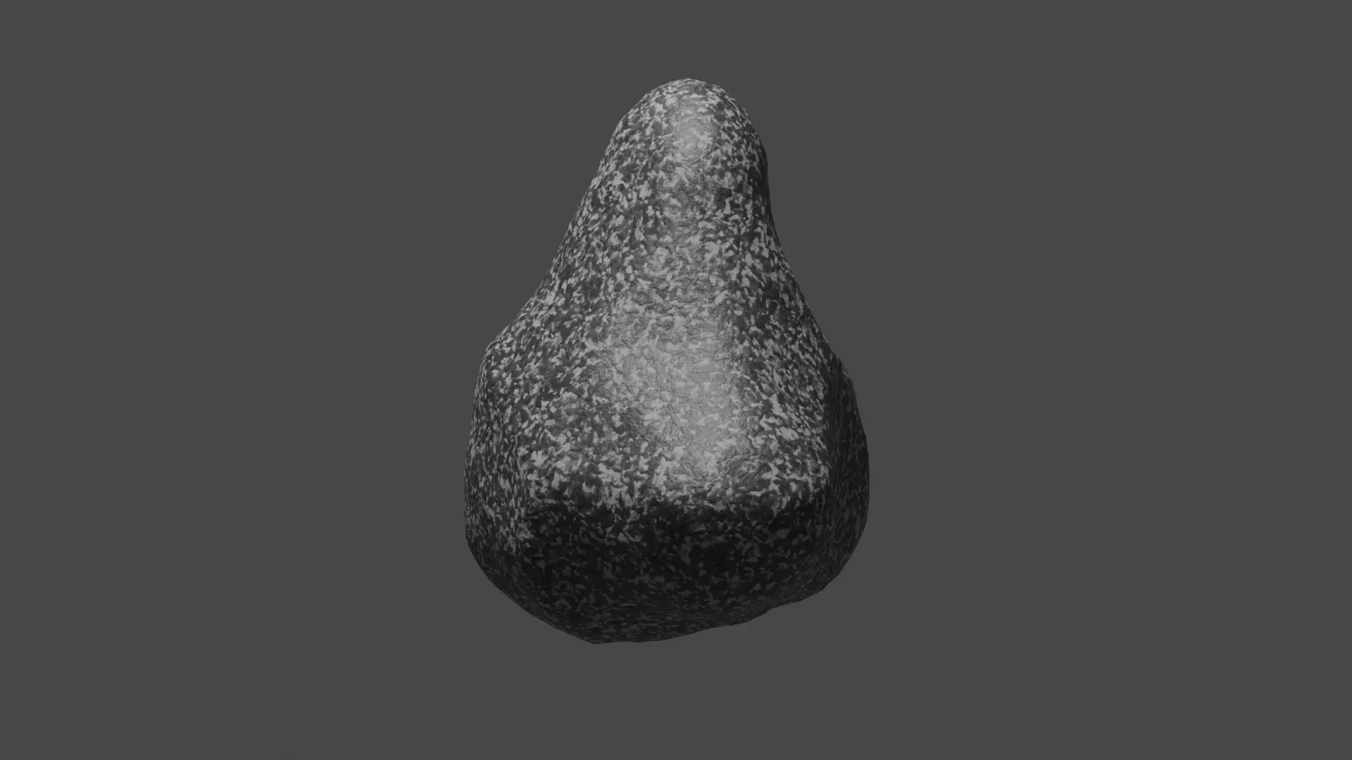Low-Poly medium Rock Low-poly 3D model