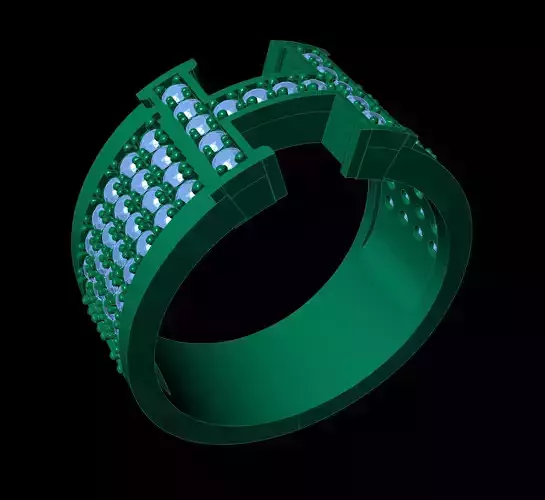 nhan 7 h ring 3D print model