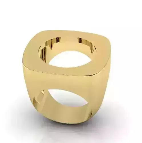 Ring with round stone Model 3079