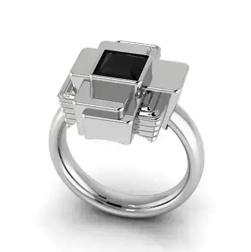 Ring with squares Model 3078