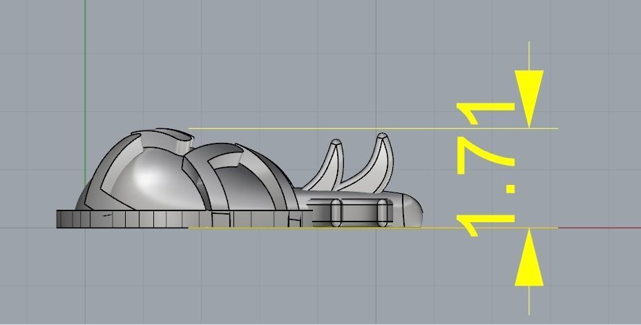 Pineapple Model 3072 3D print model_7