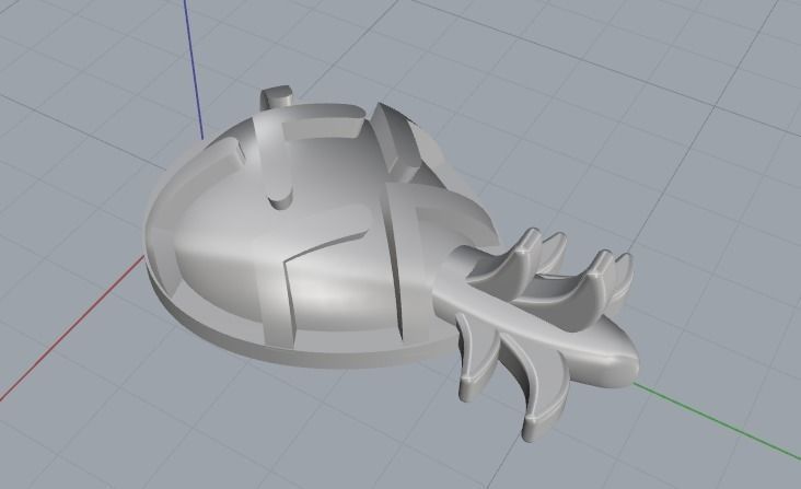 Pineapple Model 3072 3D print model_5
