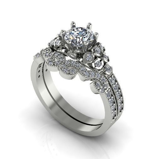 Double ring Model 3055 3D print model_1