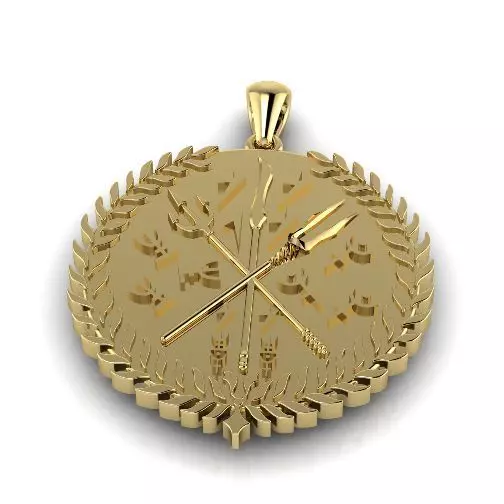 Vegvisir pendant Model 3054 3D print model