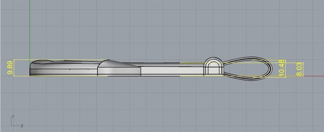 Pendant anchor Model 3051 3D print model_8