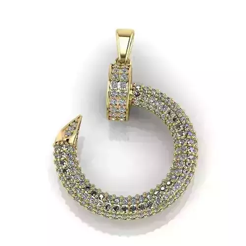 Carnation pendant Model 3047