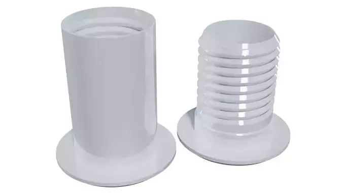 Wall Cable Passthrough 3D print model