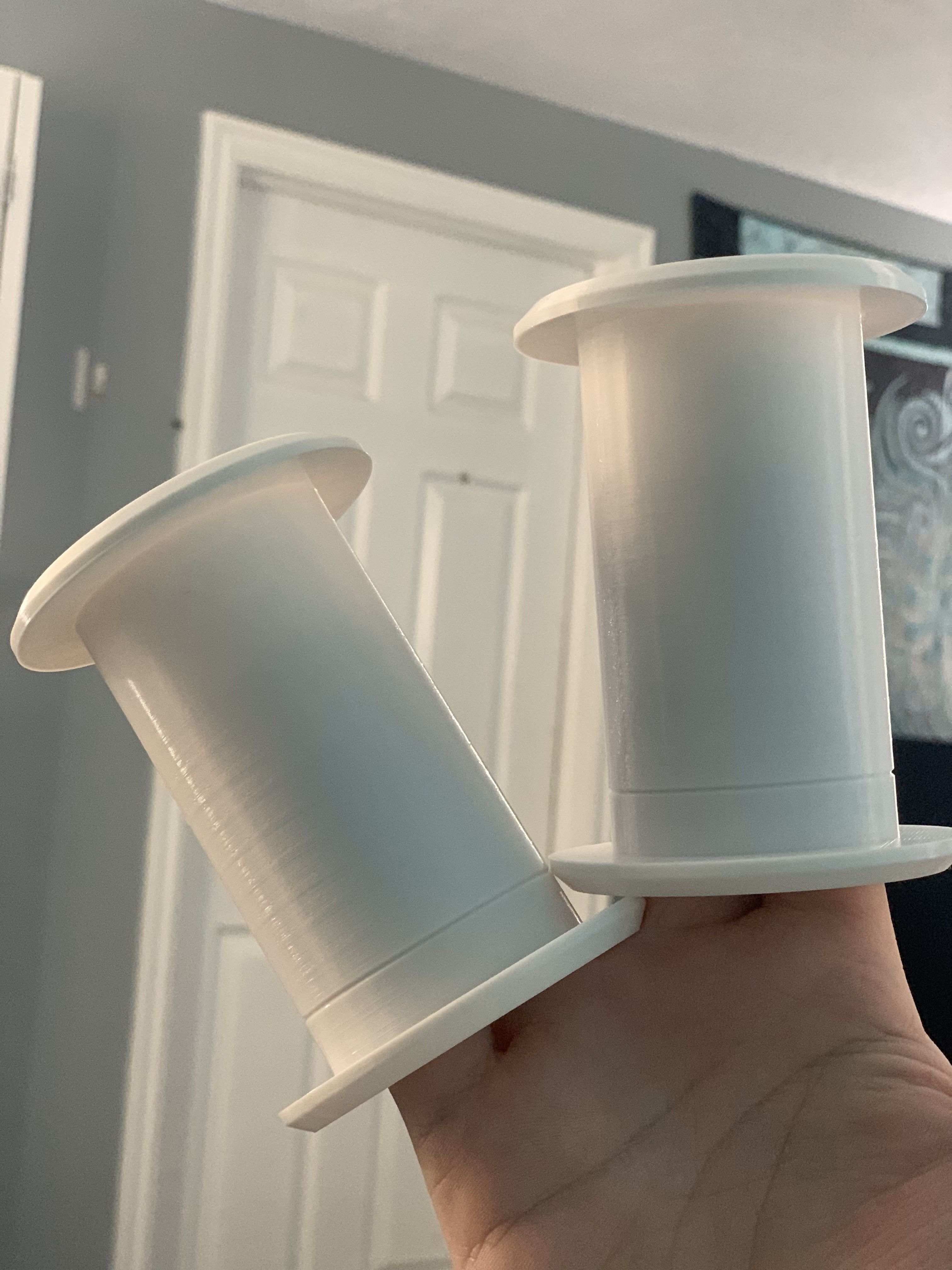 Wall Cable Passthrough 3D print model_3