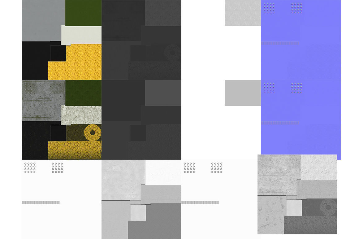 Internal aquarium filter Low-poly 3D model_14