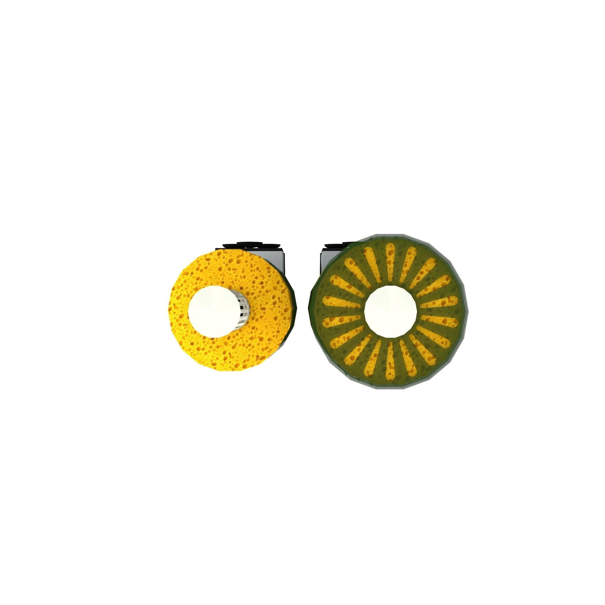 Internal aquarium filter Low-poly 3D model_3