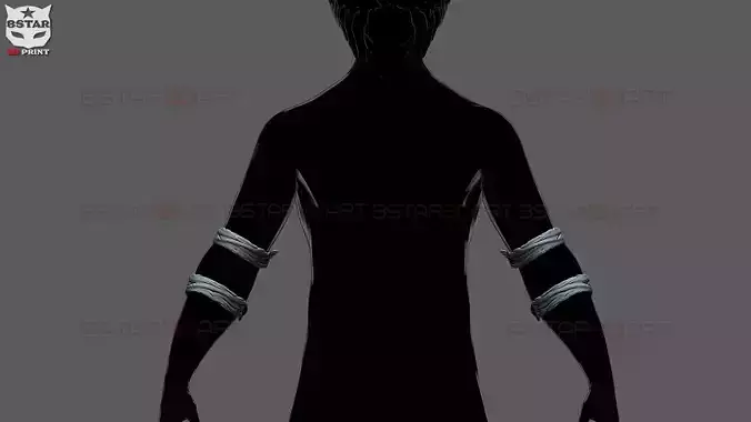 Dark Deku Arm Armor Suit - My Hero Academia Cosplay 3D print model