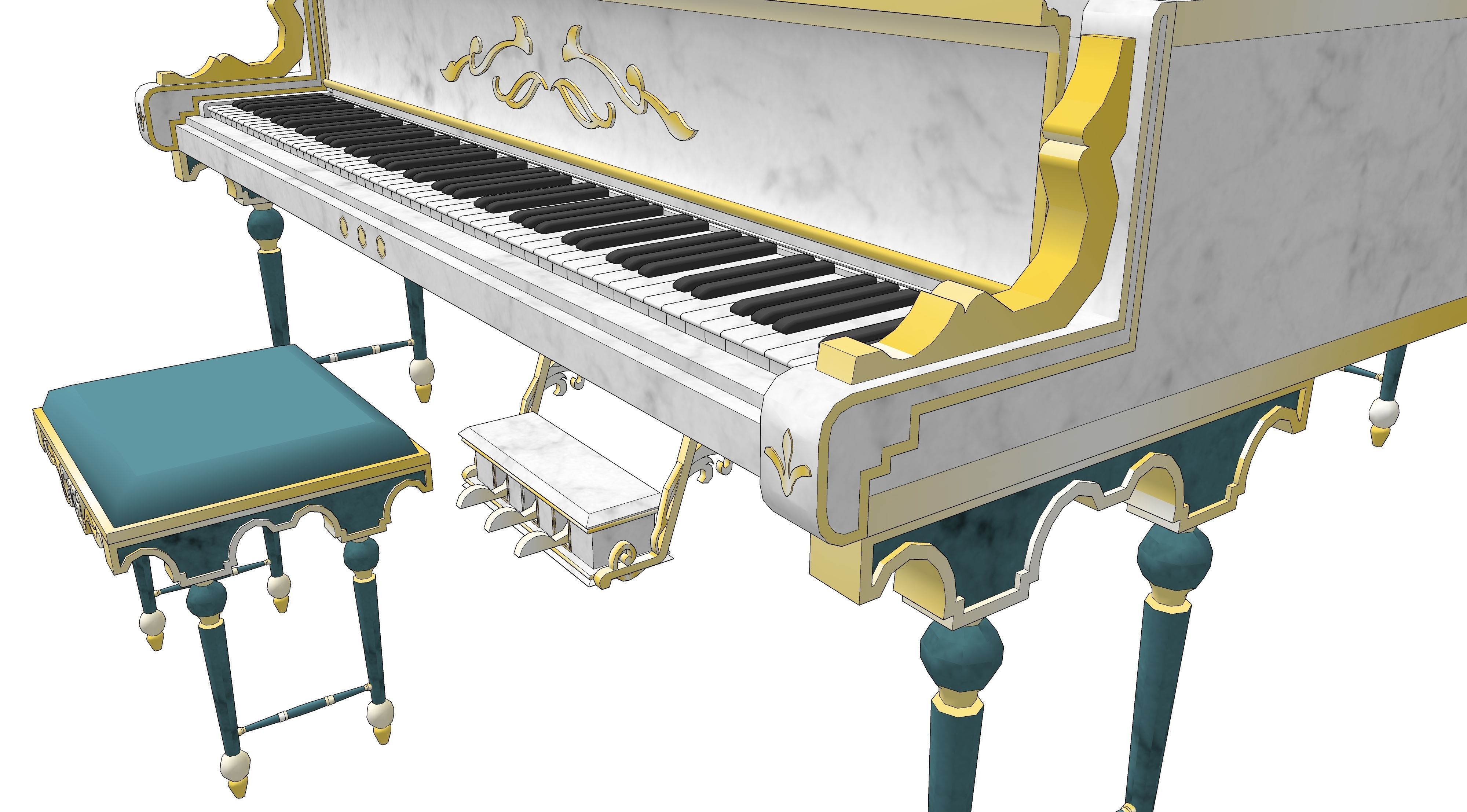 piano 01 3D model_10
