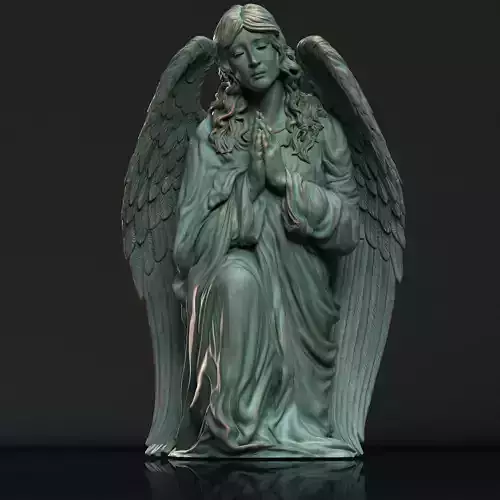Angel statue 05 3D print model