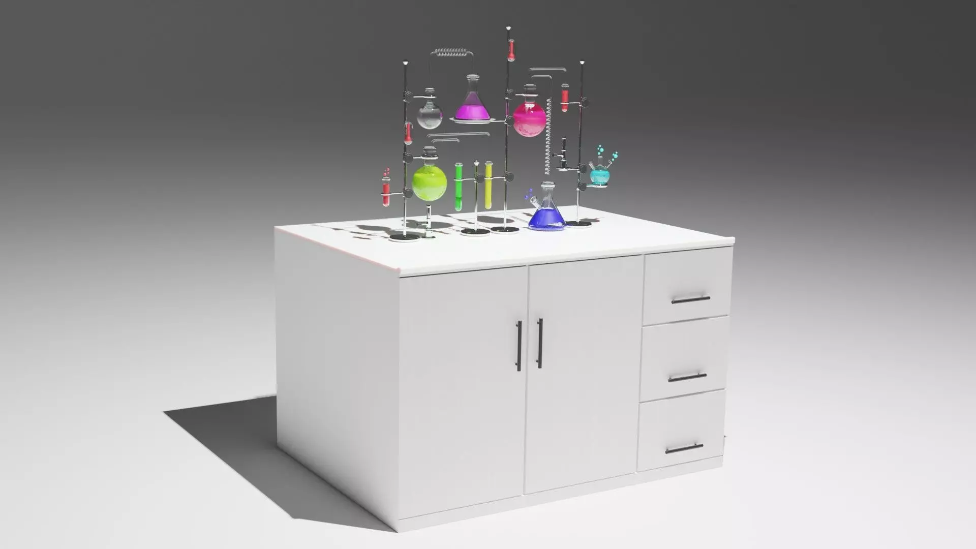 Chemistry Laboratory 3D Model Free 3D model_0