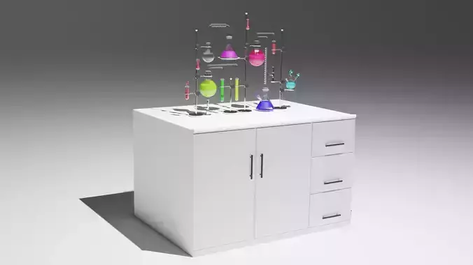 Chemistry Laboratory 3D Model