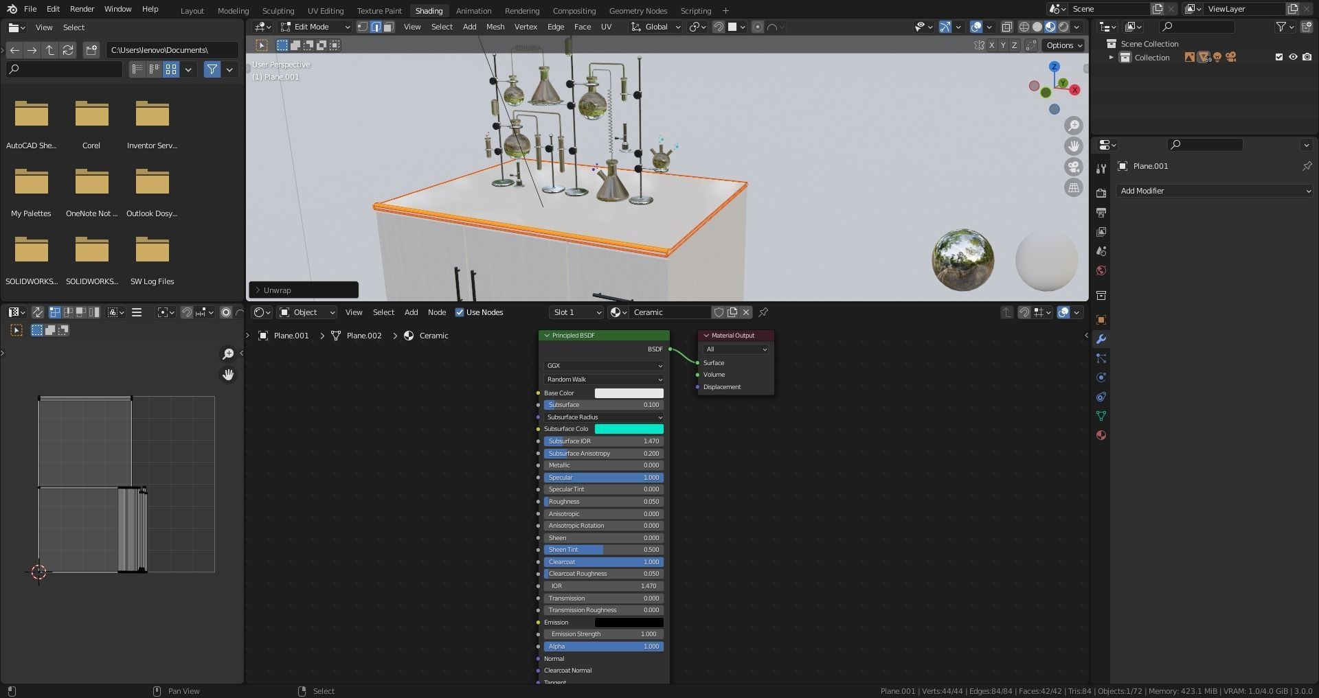 Chemistry Laboratory 3D Model Free 3D model_9