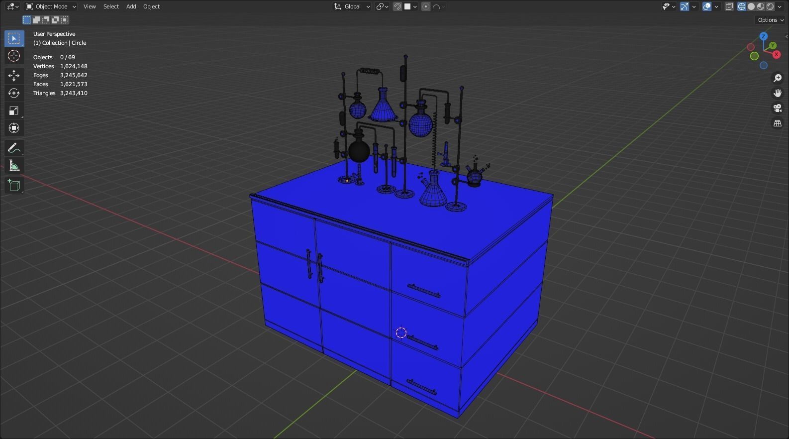 Chemistry Laboratory 3D Model Free 3D model_11